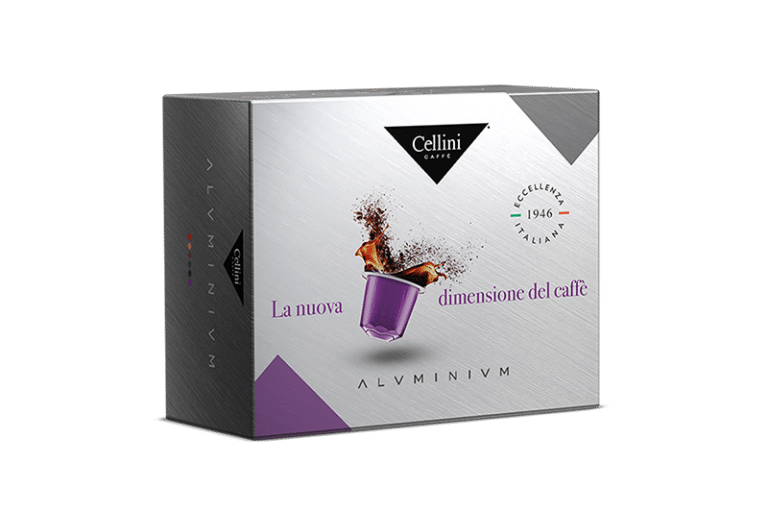 Packaging ideato da Sinergica del Kit Degustazione Cellini Aluminium